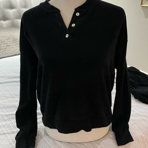 Donni terry sweatshirt and matching joggers